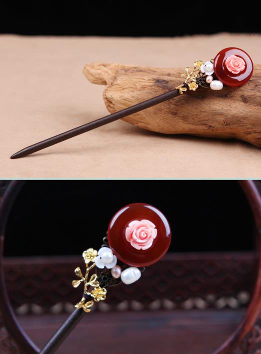 Oriental Carp Chinese Hairpin